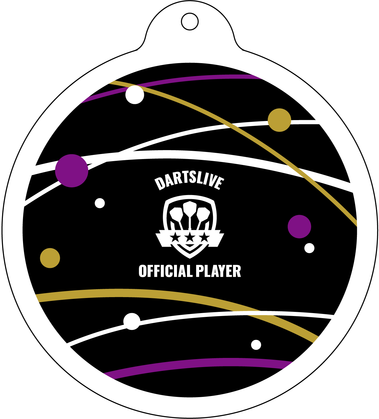 バルーンキーホルダー(DARTSLIVE OFFICIAL PLAYER)