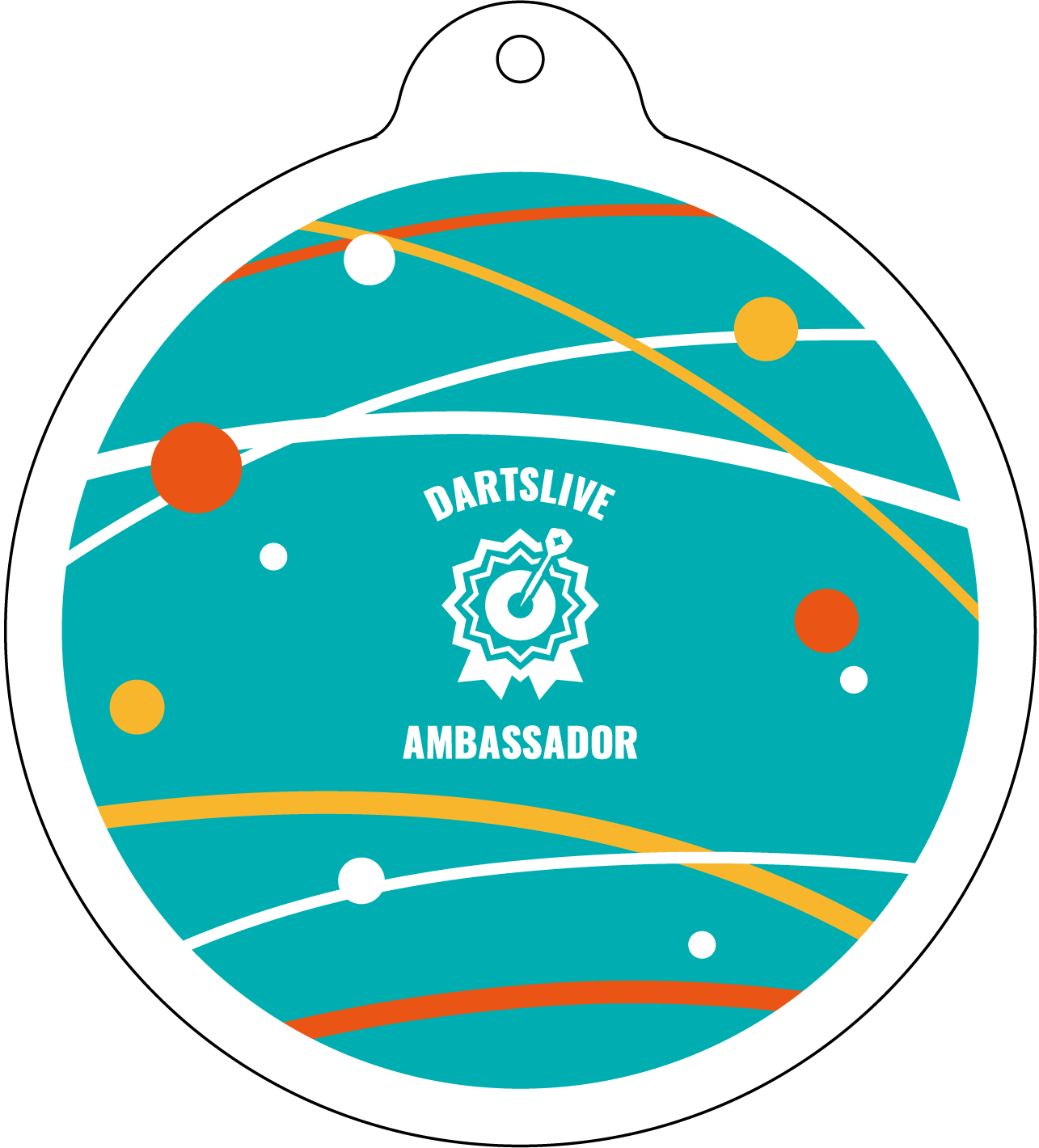バルーンキーホルダー(DARTSLIVE AMBASSADOR)