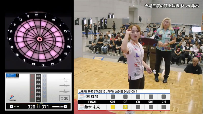 決勝トーナメント全試合公開] プロダーツJAPAN STAGE12 - ダーツライブ