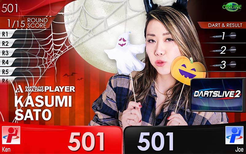 期間限定】ダーツライブプレイヤー新作テーマ『TRICK OR TREAT』本日