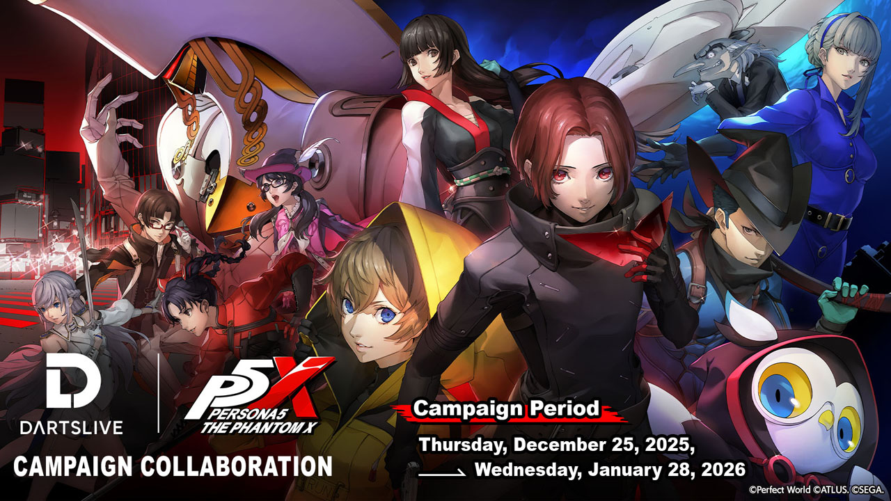 DARTSLIVEオンライン Collaboration with ”P5X