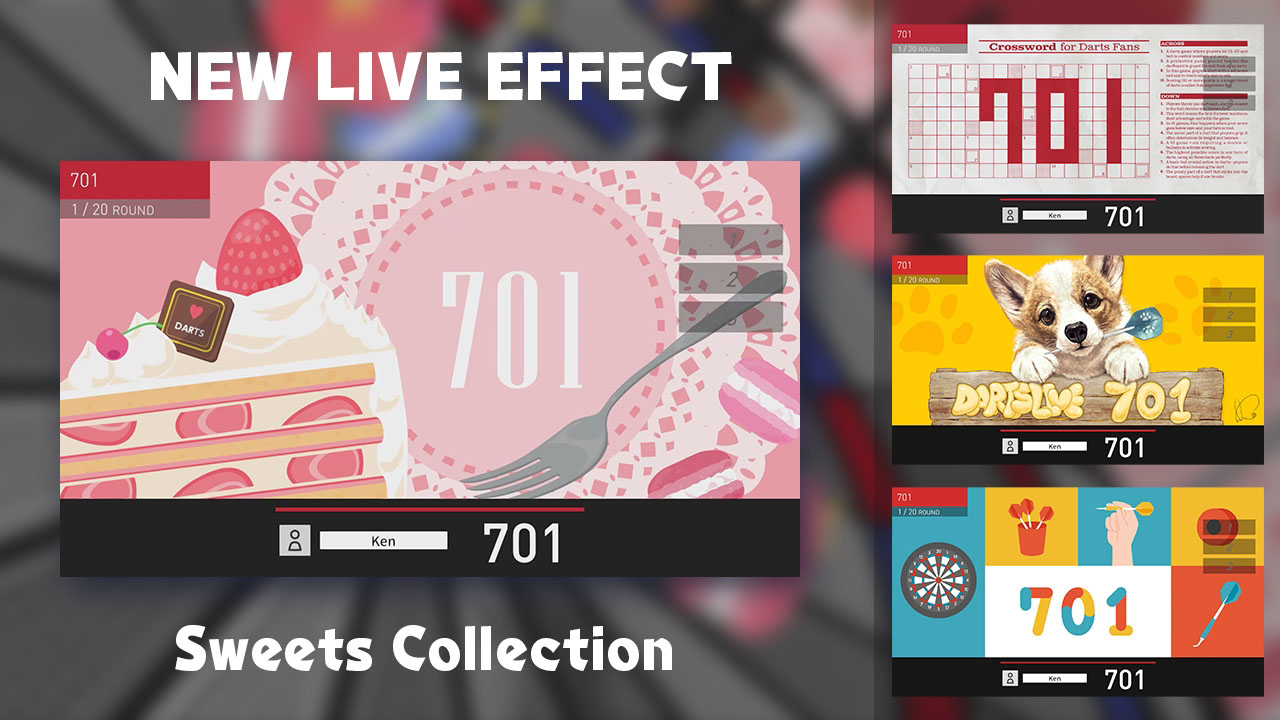 12月の新作ライブエフェクト紹介！ | ニュース | ダーツライブ 日本