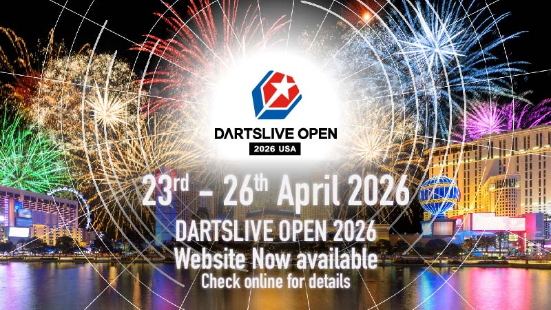 DARTSLIVE OPEN 2026 USA Website OPEN | News | DARTSLIVE USA