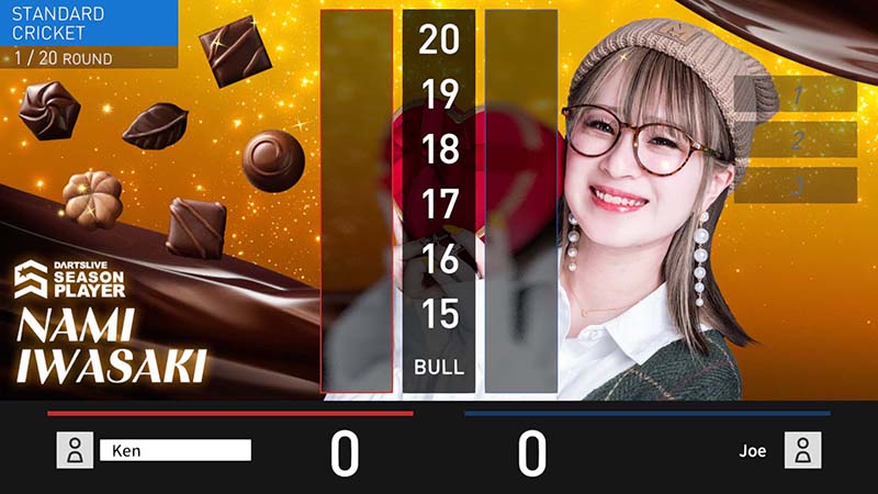 期間限定】ダーツライブプレイヤー新作ライブエフェクト『Valentine's