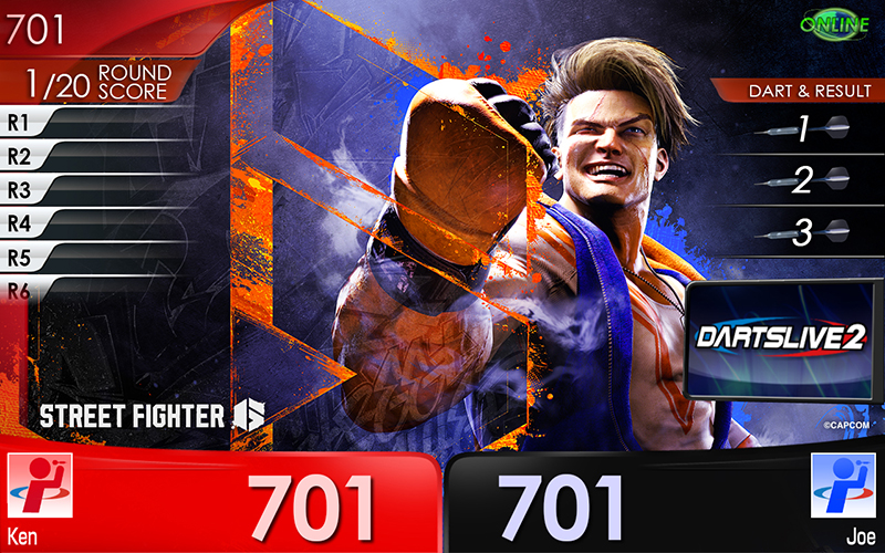 Out Now] DARTSLIVE × “STREET FIGHTER 6” Collaboration Campaign