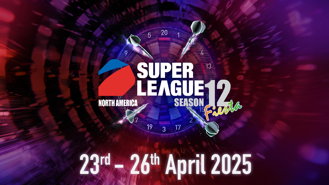 SUPER LEAGUE SL12 Webpage Now Open | News | DARTSLIVE USA | DARTSLIVE
