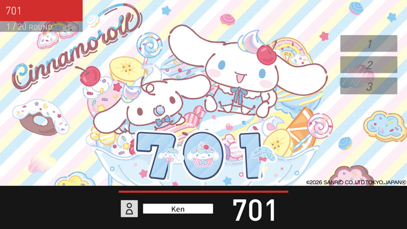 ダーツライブ×サンリオキャラクターズ 第三弾 新作デジタルコンテンツ