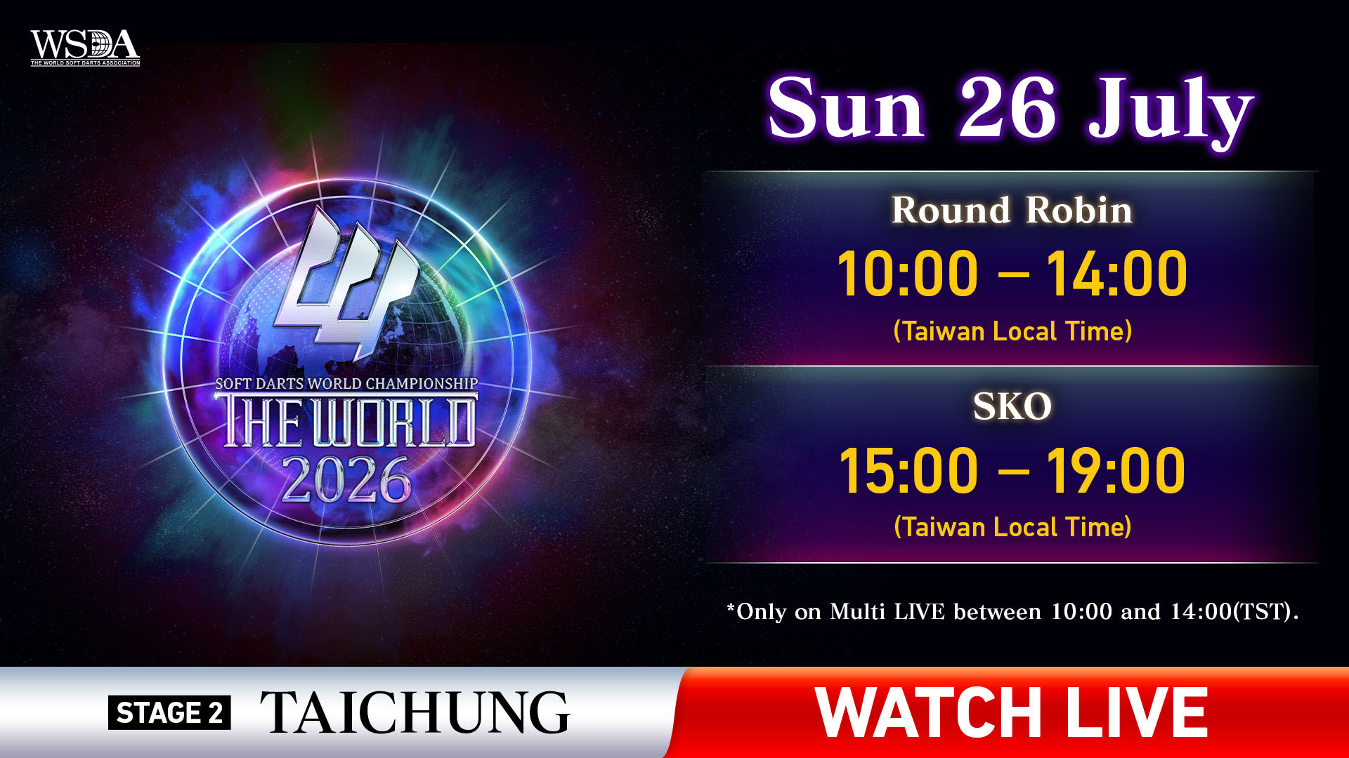 LIVE from Taichung! THE WORLD 2026 STAGE 2 TAICHUNG | News
