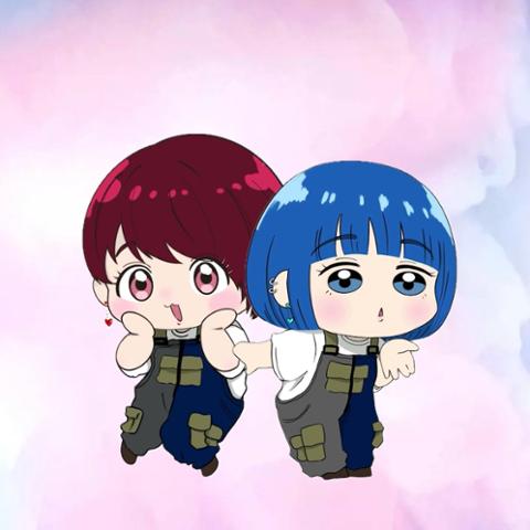 あぺ(母)るぺ(娘)